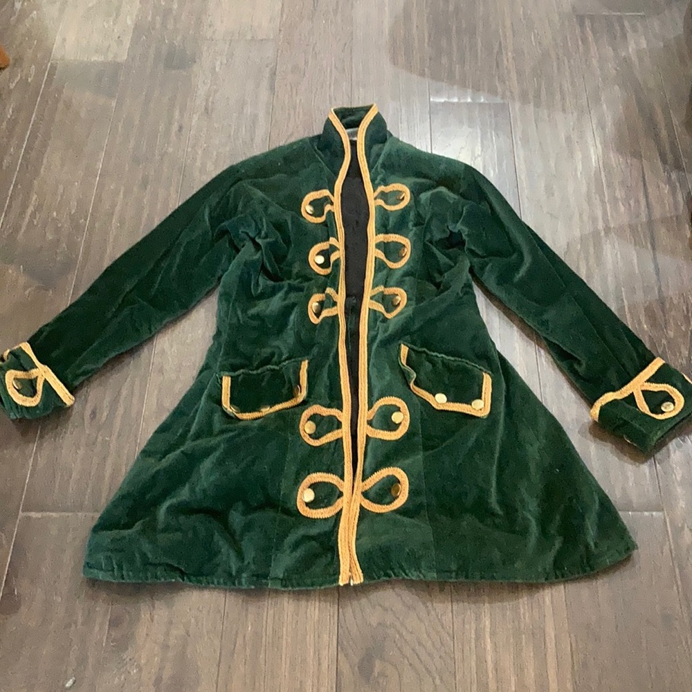 Pirate velvet frock coat S/M